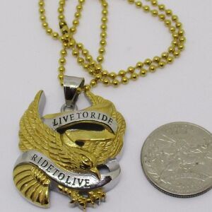 Live to Ride, Ride to Live Pendant